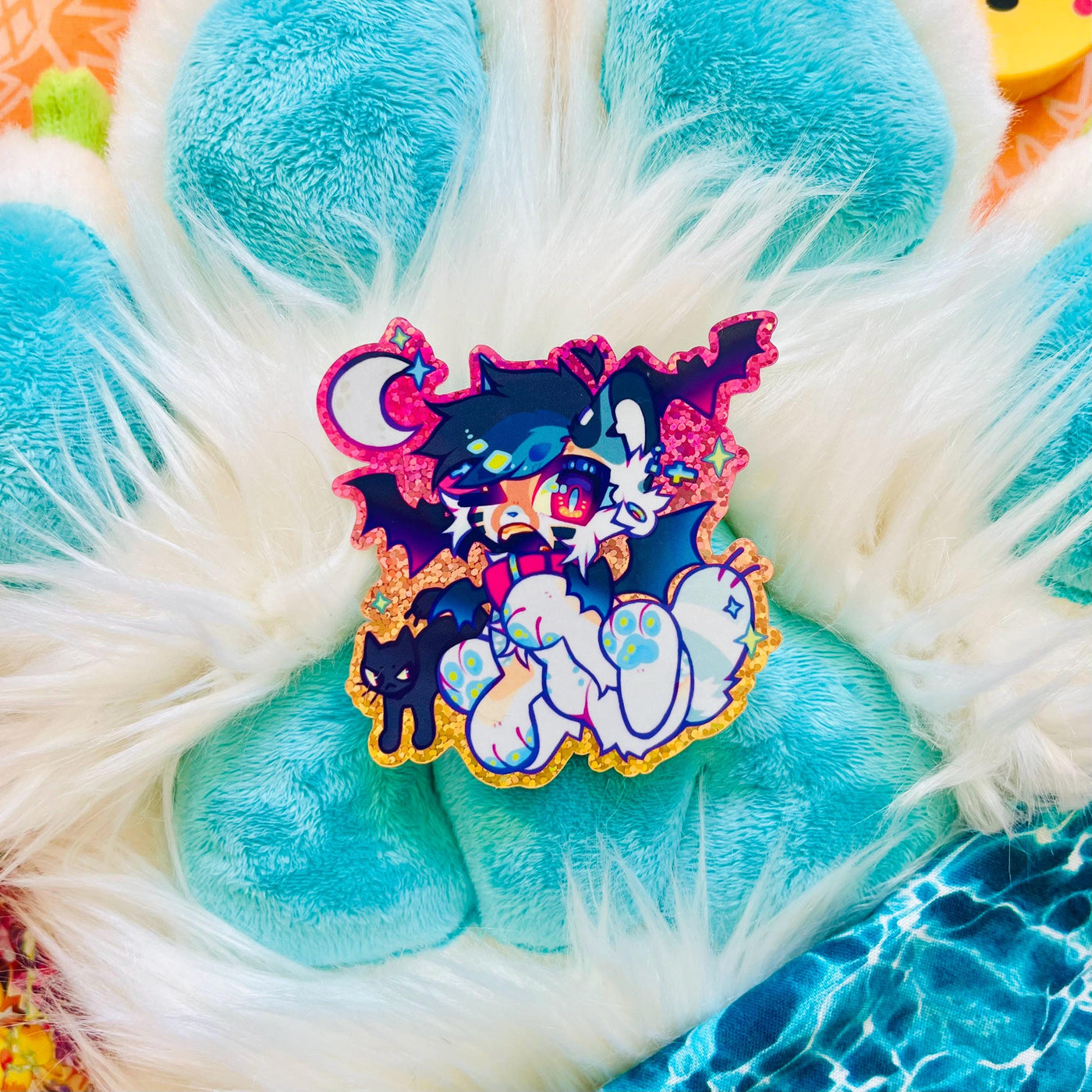 Batty Benji Stickers