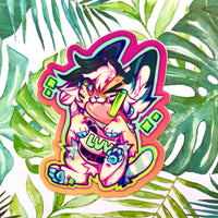 Big Boba Benji Stickers