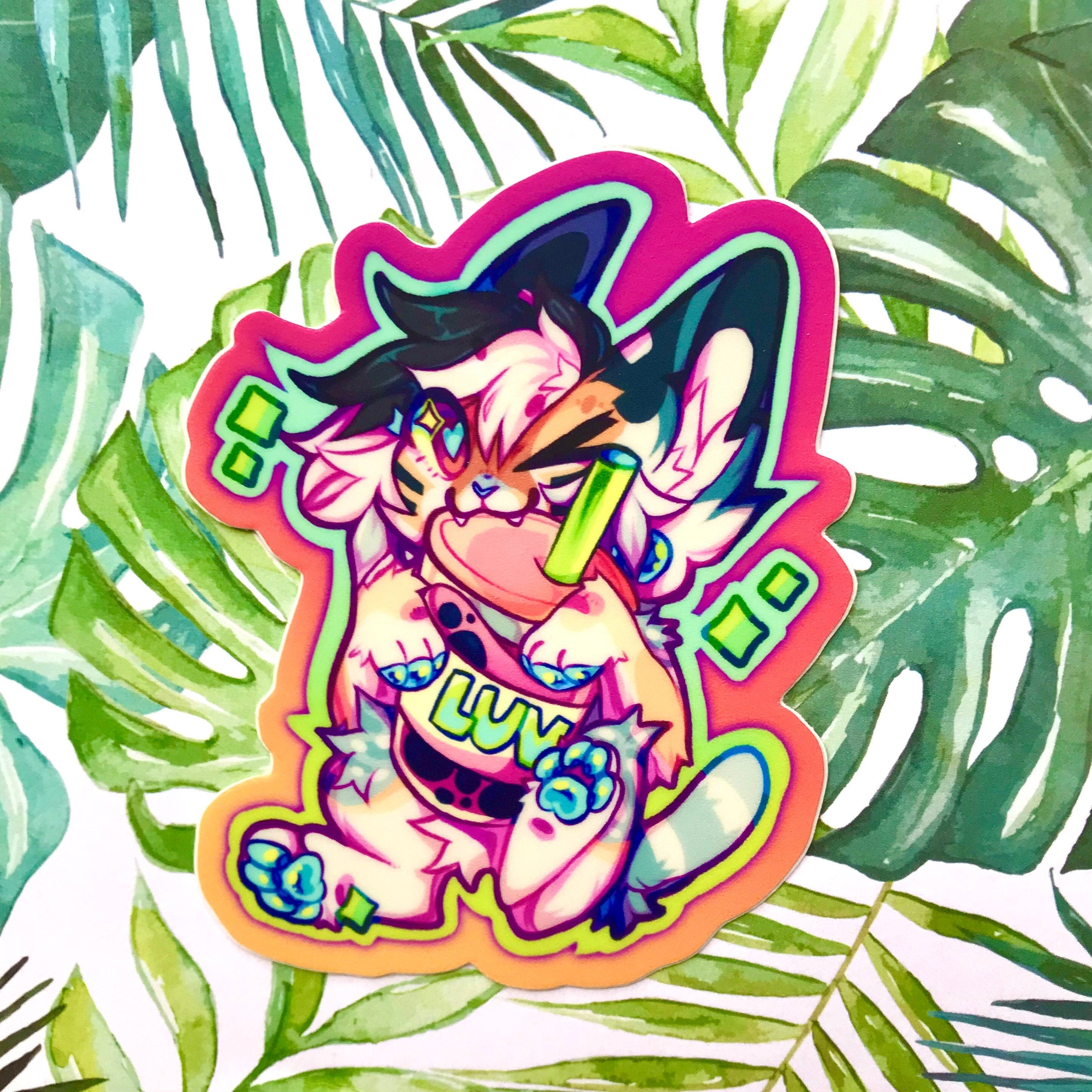 Big Boba Benji Stickers