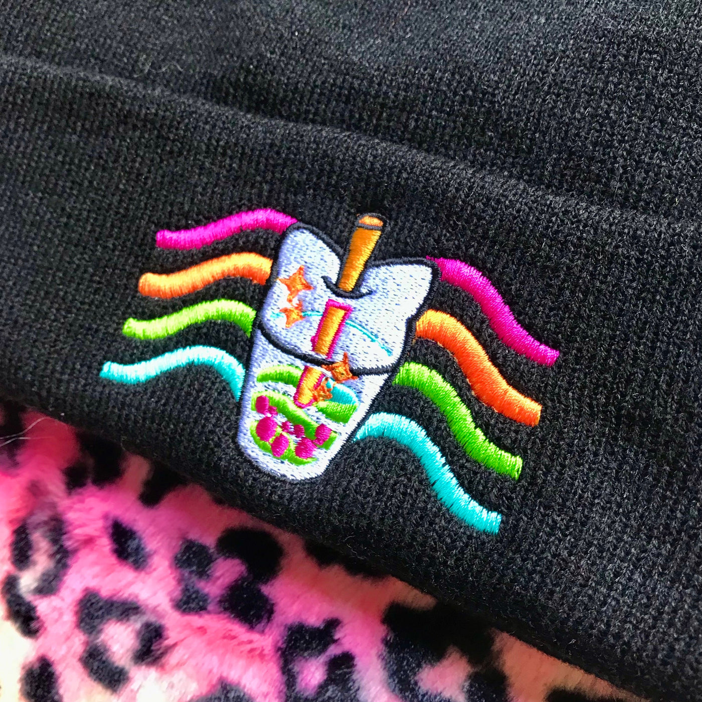 Boba Kit-tea Beanies