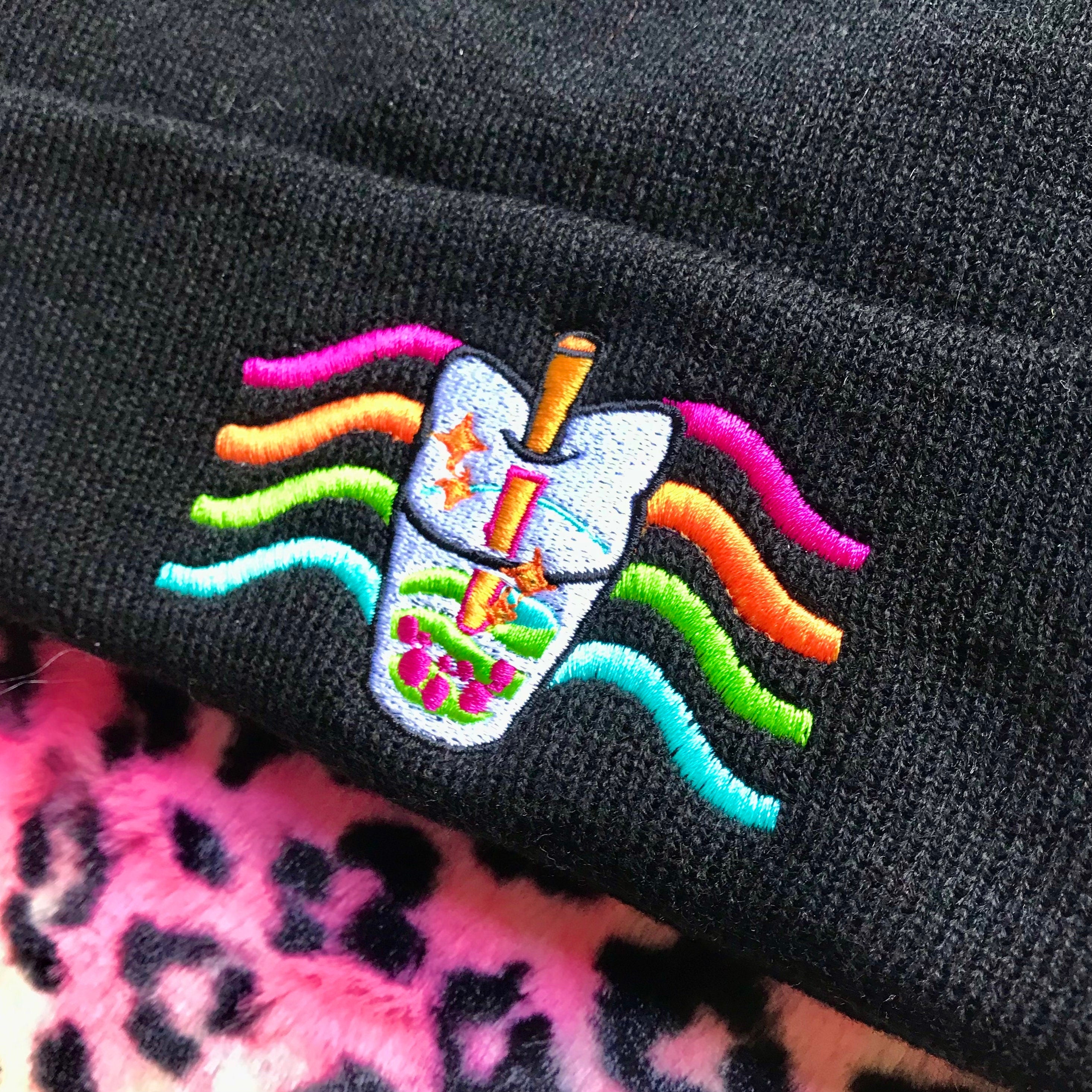 Boba Kit-tea Beanies