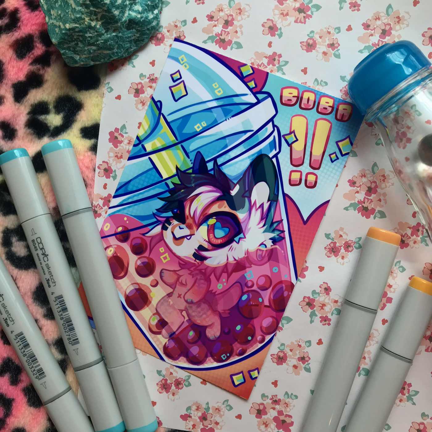 Benji In Boba Mini Prints