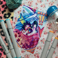 Benji In Boba Mini Prints