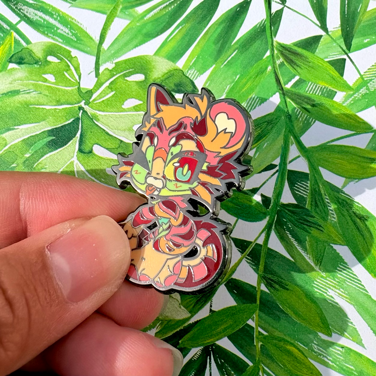 Capri Enamel Pins