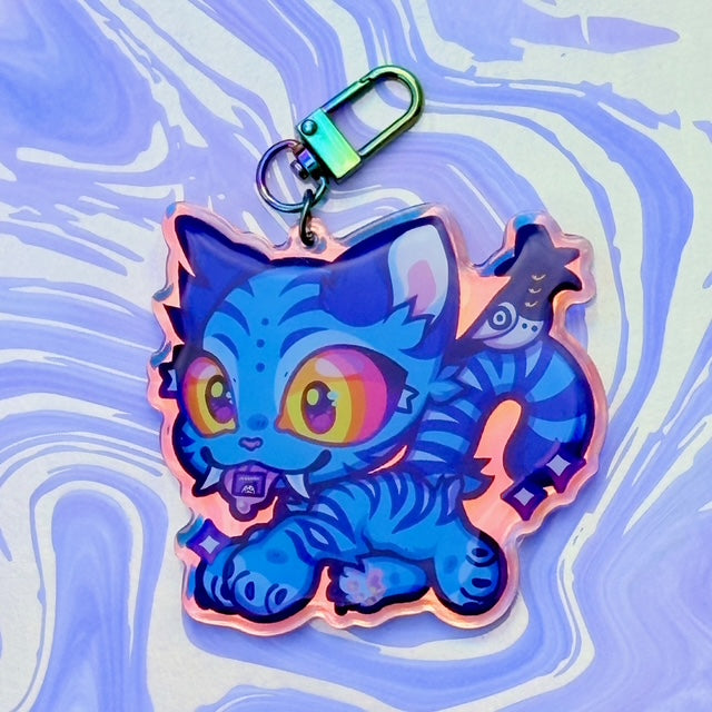 Kpop Demon Derpy Tiger Holo Charm