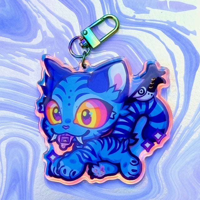 Kpop Demon Derpy Tiger Holo Charm