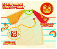 Dazed Kidcore Colorblock T-Shirt