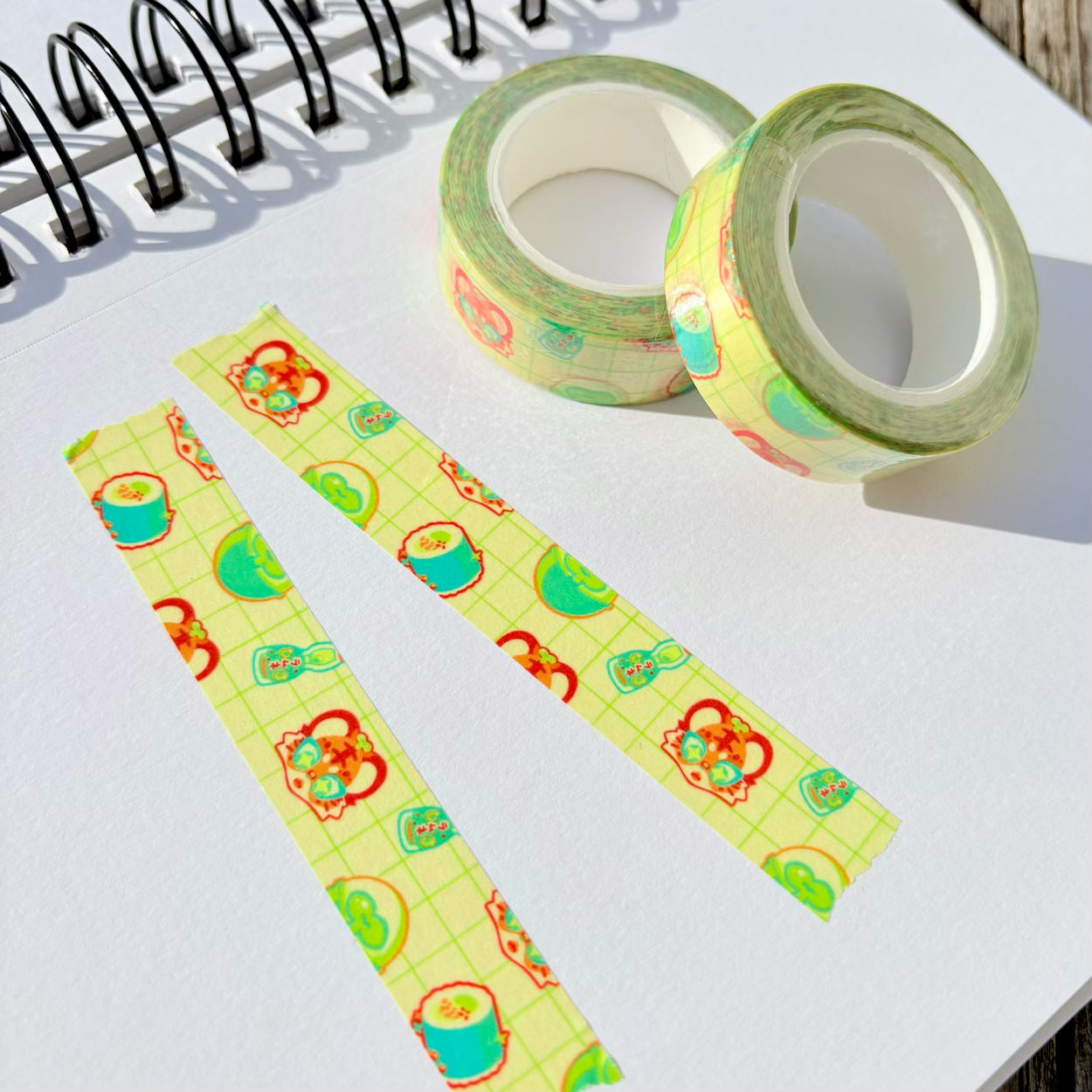 Melon Tiger Washi Tape