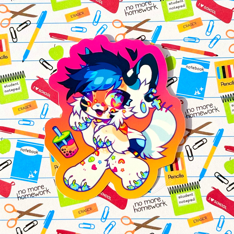 Kidcore Benji Stickers
