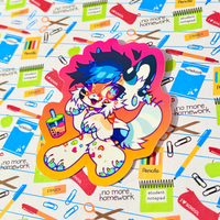 Kidcore Benji Stickers