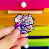 Momo Enamel Pins