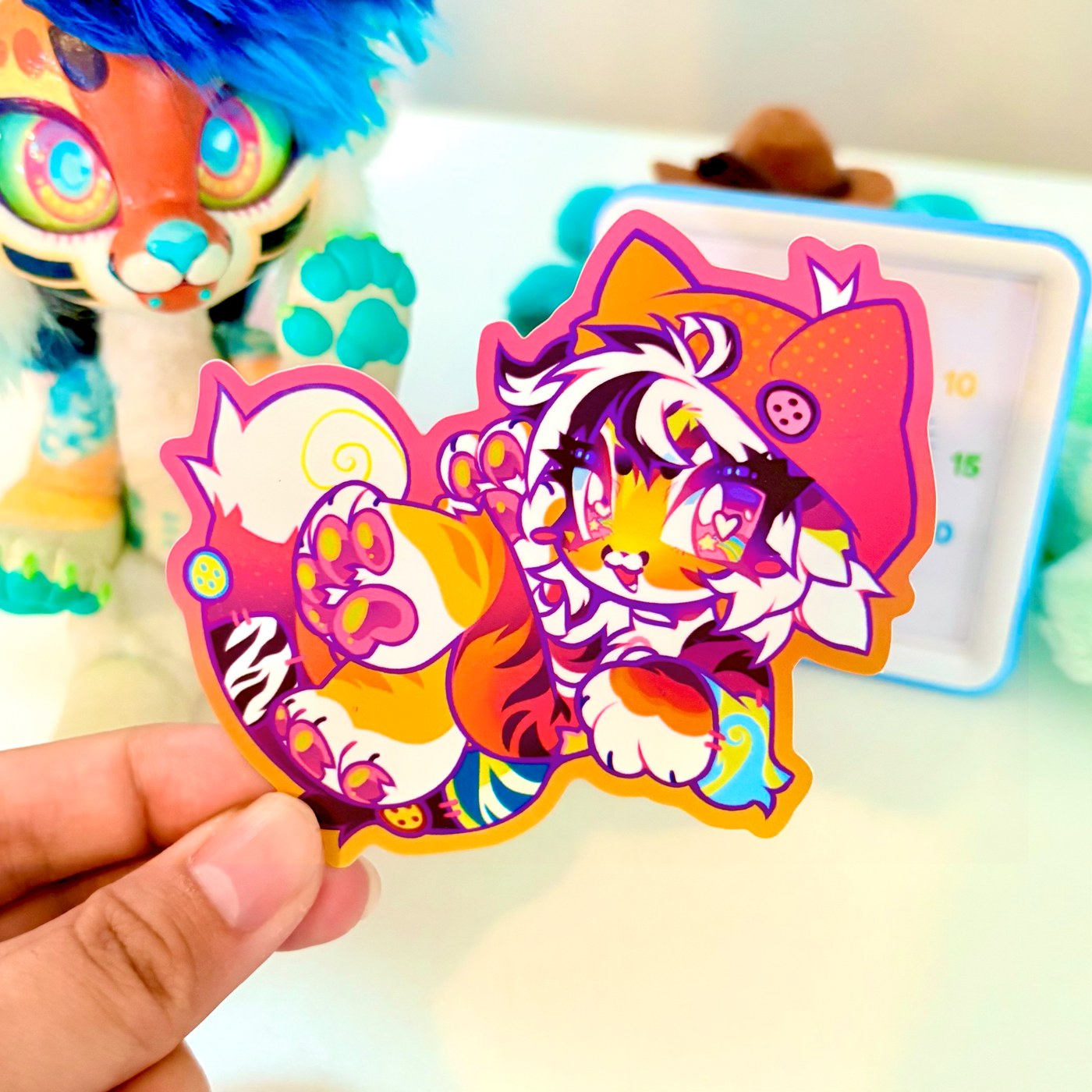 Frankie Matte/Glitter Stickers