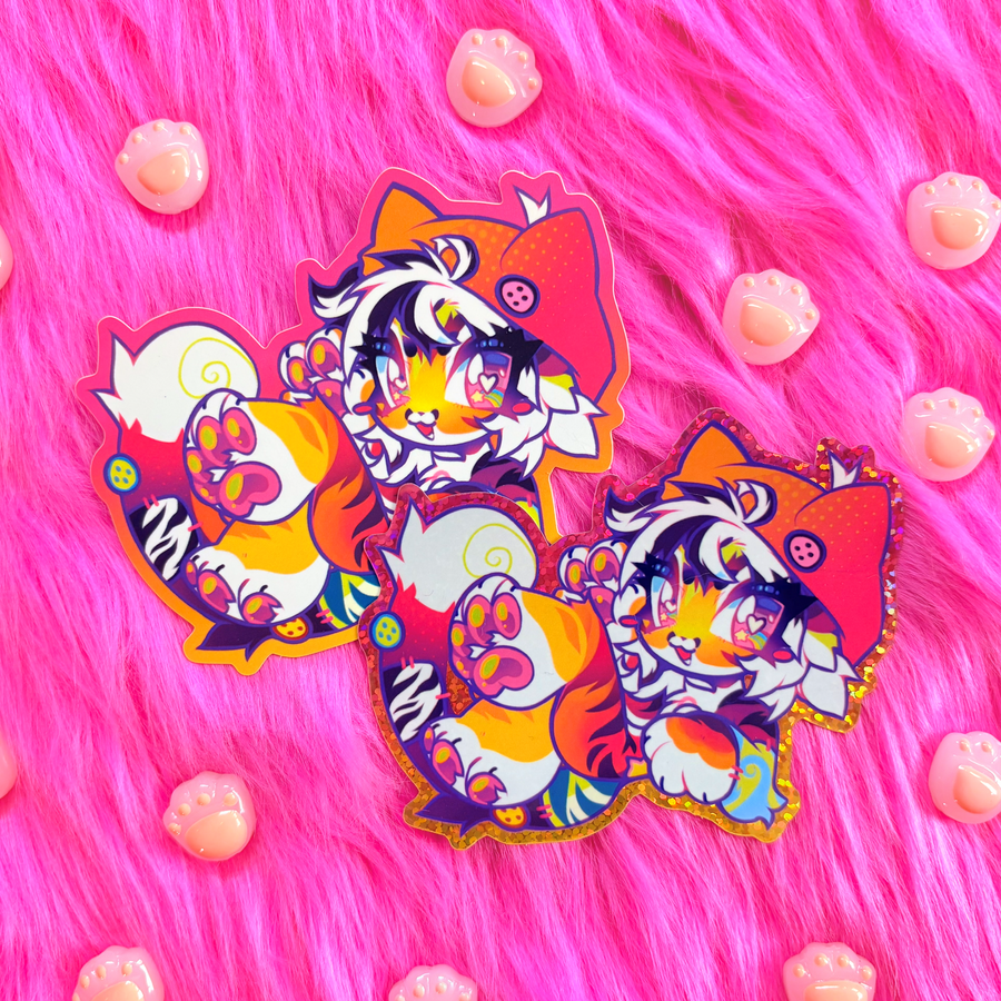 Frankie Matte/Glitter Stickers