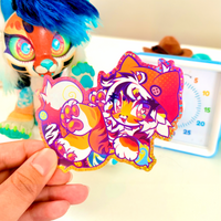 Frankie Matte/Glitter Stickers