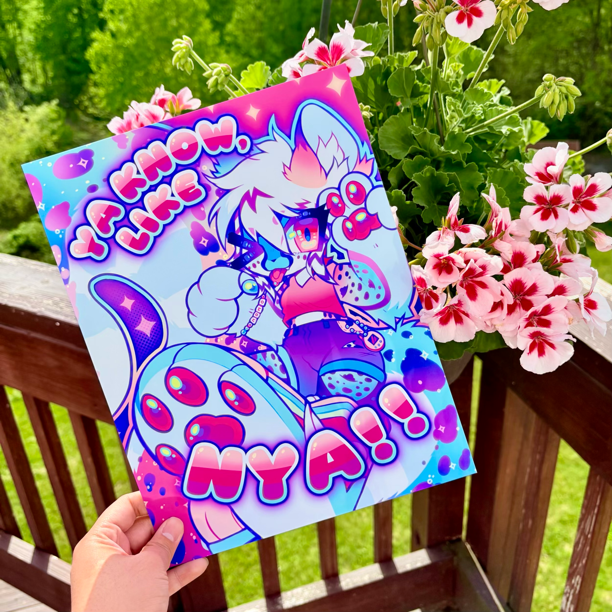You Know, Like Nya! Momo Print
