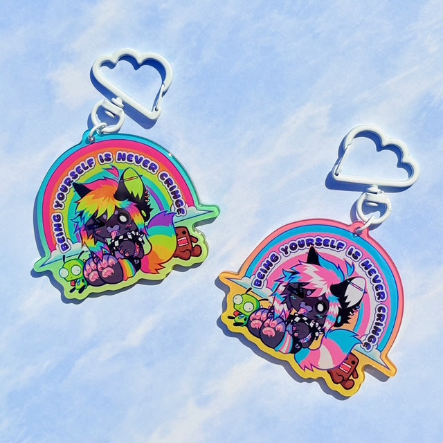 LGBTQ+ Gay/Trans Pride Scenedog Charms