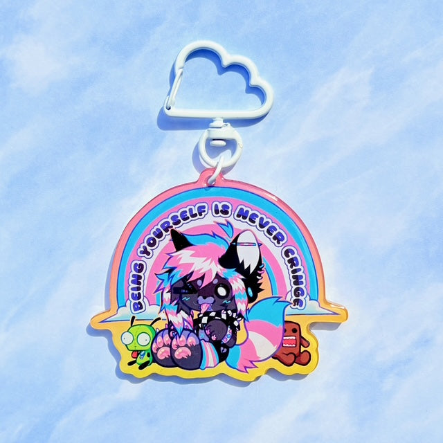 LGBTQ+ Gay/Trans Pride Scenedog Charms