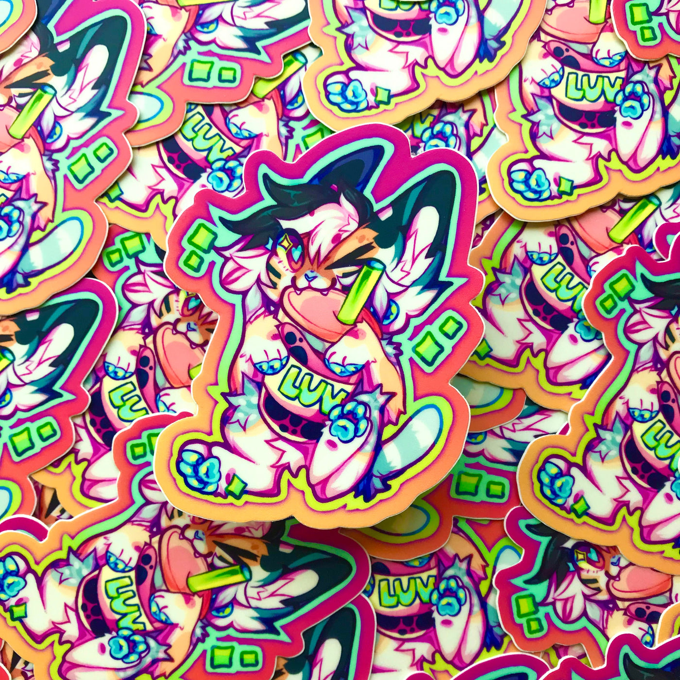 Big Boba Benji Stickers