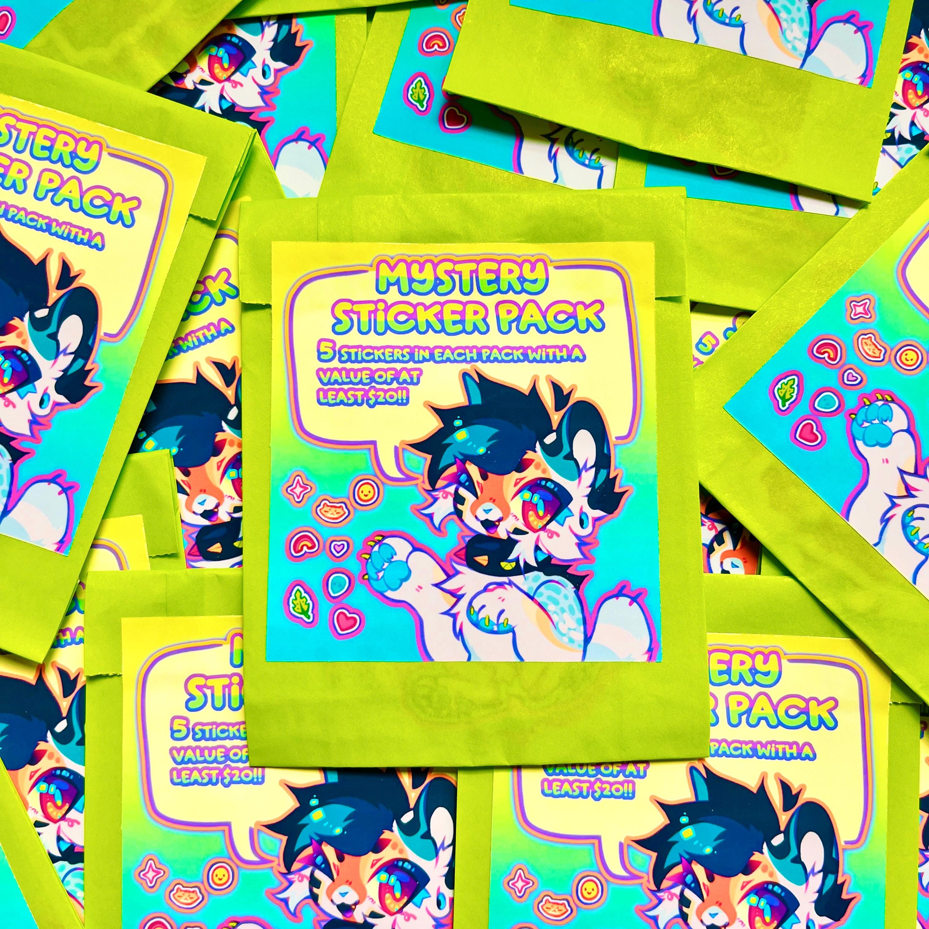 Mystery Sticker Packs