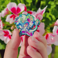 Kirby Rainbow Plated Enamel Pins